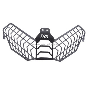 รถจักรยานยนต์จักรยานสกปรก TRK 702 702 X อุปกรณ์เสริมไฟหน้าย่างป้องกันฝาครอบสําหรับ Benelli <span class=keywords><strong>TRK702</strong></span> TRK702X - Product Image 2