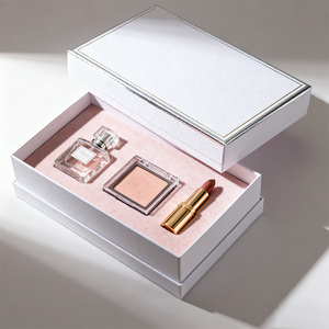 Sang trọng công suất lớn mỹ phẩm lưu trữ hộp cơ sở không thấm nước Nắp tùy chỉnh thiết kế logo lót xốp cho chăm sóc da bao bì sản phẩm - Product Image 2