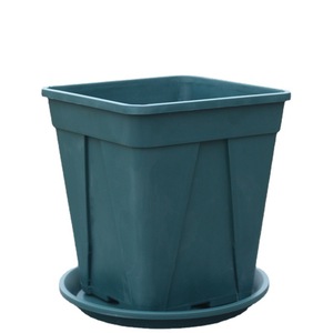 Pot de fleur carré épaissi résine plastique petit Gal Pot de fleur vert maison extérieur <span class=keywords><strong>lune</strong></span> saison respirant Pot - Product Image 5