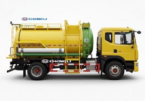 <span class=keywords><strong>Camion</strong></span> de recyclage des déchets alimentaires Dongfeng D9 10 CBM, Cummins 195HP, 4x2, manuel, diesel, grand réservoir rond - Product Image 3
