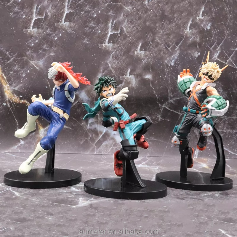 my Hero Academia figures All Might Midoriya Izuku PVC figures toy for kids birthday gift home display cake topper