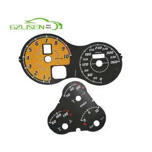 For Ferrari F430 Scuderia Spider Fast Delivery Factory price dashboard panel mph or km/h dashboard sticker upgrade racing