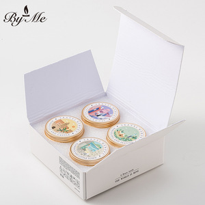 Velas Aromáticas de Lujo Personalizadas, Modernas, Hechas a Mano con Cera de Soya, Decoración para el Hogar, Velas Perfumadas de Marca Privada - Product Image 3