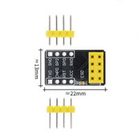 Papan adaptor ESP01/01S, modul adaptor ESP8266 ESP01 ESP01S