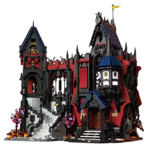 36003 3540 Piezas MOC Street View <span class=keywords><strong>Casa</strong></span> de Vampiros, Bloques de Construcción, Ladrillos, Juguetes, Regalos de Navidad, 14+ - Product Image 2