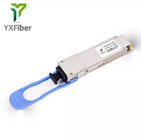 Transceiver Serat Optik QSFP+ PSM4 Grosir QSFP-40G-PSM-LR4 40Gbps 10km 1310nm Konektor MPO
