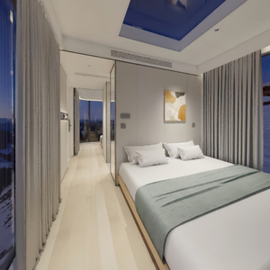 Struttura in Acciaio Anticorrosione, Casa Vacanze Mobile a Montaggio Rapido, Cabina Moderna con Controllo Intelligente <span class=keywords><strong>AI</strong></span> - Product Image 4