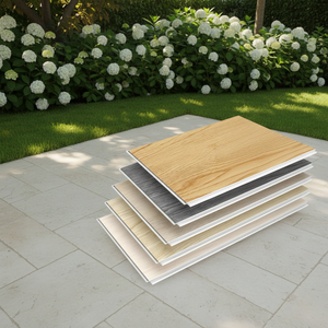 <span class=keywords><strong>Planche</strong></span> SPC résistante aux UV et anti-décoloration pour véranda et balcon - Product Image 1