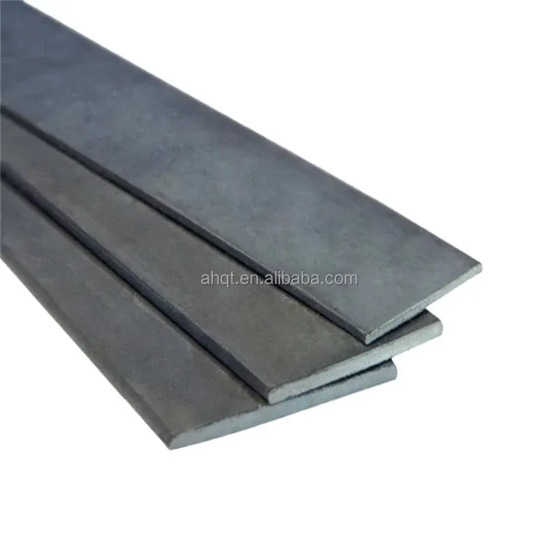 Оптовая продажа, высокое качество Q195 Q235 Q345, углеродистая сталь, плоская сталь, мягкая сталь длиной 12 м, 6 м