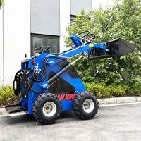 Minipala cingolata diesel Kubota Euro 5 EPA da 200 kg con trinciatrice forestale e tosaerba