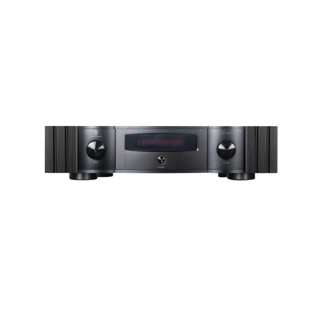 OEM/ODM High-End Home Amplifier All Black Hi-Fi Music Audio Stereo DSD Preamplifier Fully Balanced Stereo Analog Audio Output