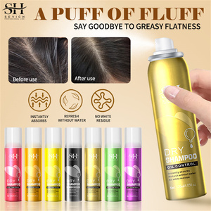120ml Natural Organic <strong>Dry</strong> <strong>Shampoo</strong> Spray Fluffy Powder Hair Volume Oil Control 100% Waterless No-Rinse <strong>Dry</strong> <strong>Shampoo</strong> - Product Image 3