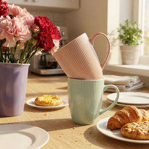 Nouvelle conception 2026 – Tasse à café en porcelaine personnalisée avec logo classique, 200 ml, prix usine, vente chaude, idéale pour les cadeaux, compatible lave-vaisselle - Product Image 2