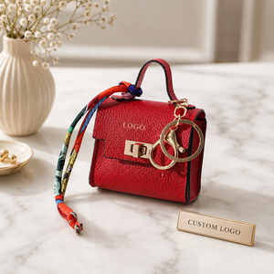 Mini Portefeuille en Forme de Maison, Pochette Urbaine Simple en PVC, Nouvelle Trousse à Monnaie Élégante, Étui à Rouge à Lèvres, Support pour Écouteurs et Clés - Product Image 1