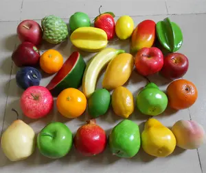 محاكاة الفاكهة الاصطناعي ديكور فو الفاكهة لفندق وحديقة الديكور