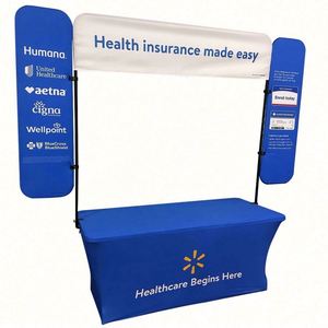 Promotion Display Accessories Set Table Cloth Top-Up Feather Flag <b>Banner</b> - Product Image 1