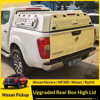 Couverture de benne rigide pour Nissan Navara NP300, boîte de chargement arrière, couvercle haute, étanche, accessoire tout-terrain