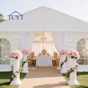 Tùy Chỉnh Không Gian Lớn Ngoài Trời Mái Hiên 200 Chỗ Ngồi Cabana Lều Cho Đám Cưới Và Đảng Cho Tất Cả Các Mùa - Product Image 4