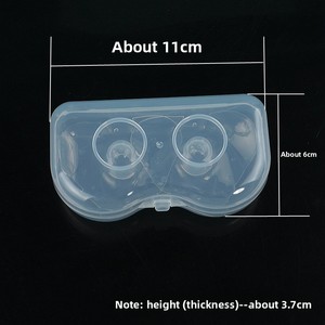 Protector de Pezones de Silicona en Forma de Flor para Madres Lactantes, 1 Par, Cubierta Triangular para Pezones con Caja de PP - Product Image 5