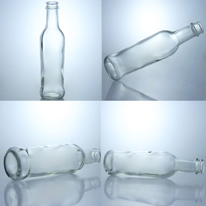 Bouteilles de cola en verre de <span class=keywords><strong>recyclage</strong></span> de 200ml pour boissons gazeuses 250ml Jus POP Soda Boisson Bouteille vide d'eau minérale avec bouchon couronne - Product Image 2