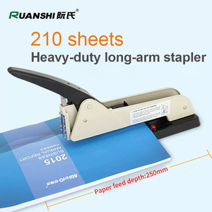 <span class=keywords><strong>Agrafeuse</strong></span> robuste à <span class=keywords><strong>bras</strong></span> <span class=keywords><strong>long</strong></span>, capacité 210 feuilles, pointage à cheval disponible, 5000 - Product Image 1
