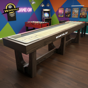 Tavolo da Shuffleboard Professionale di Alta Qualità, Resistente, da 9, 10, 12, 14 Piedi, con Superficie Anti-Graffio per Bar e Centri di Intrattenimento - Product Image 1