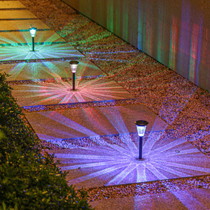Solar Garden <b>Lights</b> Outdoor <b>LED</b> Pathway Lamp Waterproof Solar Powered Lawn Decor <b>Light</b> for Yard Patio Landscape - Product Image 1