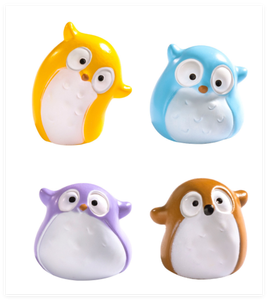 Figurine de terrarium miniature en gros hibou porte-bonheur résine artisanat ornements petits animaux sculpture <span class=keywords><strong>statue</strong></span> fée jardin décoration - Product Image 4