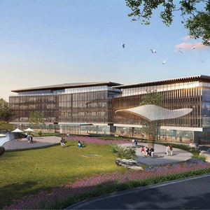 Schéma de conception touristique de la zone panoramique de la montagne du thé et du bambou - Product Image 2