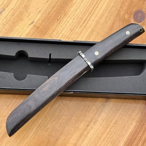 Cuchillo de Supervivencia Táctico de Acero Inoxidable de Alta Calidad Nagas, Personalizable, OEM, Cuchillo de Bolsillo de Grado DIY con Hoja de Plástico - Product Image 4