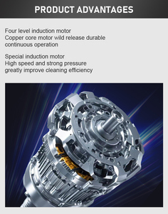 Moteur à induction haute puissance 4KW à quatre niveaux avec interrupteur de contrôle intelligent 380V/50HZ pour le nettoyage - Product Image 4