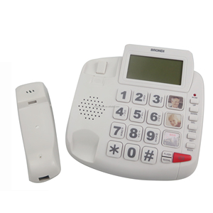 Điện Thoại Khẩn Cấp Jumbo Dành Cho Người Cao Tuổi Nút Siêu Lớn Điện Thoại Sos Có Dây - Product Image 2