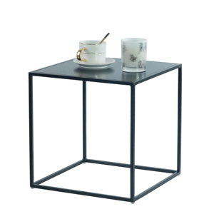 Foryoudecorer moderno semplice tavolino da caffè in ferro <span class=keywords><strong>quadrato</strong></span> nordico - Product Image 3