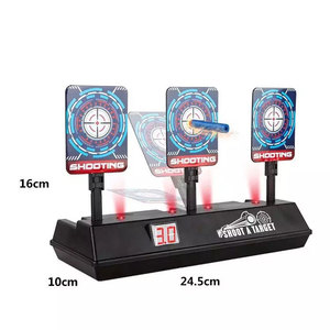 360. Cible de tir électronique rotative et mobile avec retour automatique pour pistolet jouet, accessoires de tir DMart, disques volants et flèches - Product Image 3