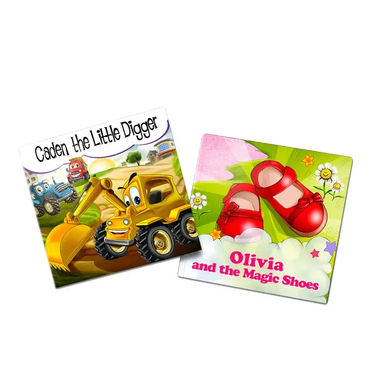 Livre histoires à colorier pour enfant, impression personnalisée, couverture souple, dessins animés, manga, pour bébé
