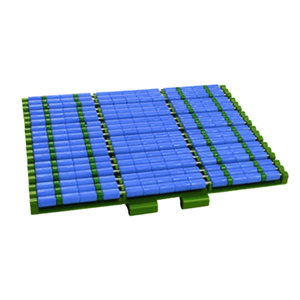 821 Series Ball Straight <b>Chain</b>-LBP Low Back Pressure Plastic <b>Chain</b> for Sale - Product Image 1