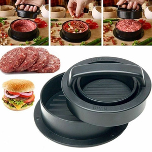 Stampo Manuale Antiaderente in Plastica <span class=keywords><strong>per</strong></span> <span class=keywords><strong>Hamburger</strong></span>, Polpette di Carne e Barbecue - Strumento <span class=keywords><strong>per</strong></span> Creare Tortini di Carne - Product Image 2
