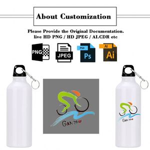 Bouteille d'eau sport personnalisée avec logo imprimé pour vélo d'extérieur, prix promotionnel, idéale pour les activités d'entreprise et les cadeaux d'affaires - Product Image 2