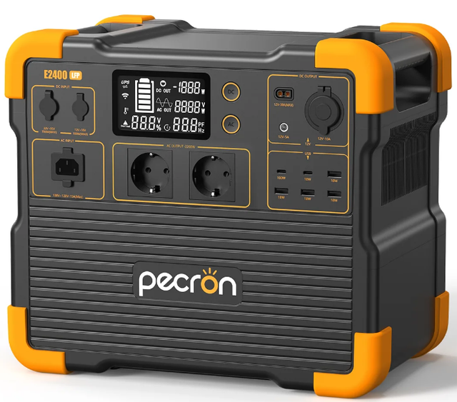 2000W-3000W Portable Power Station LiFePO4 Battery MPPT Controller Cigar Lighter 2048Wh for Home Outdoor Camping Daily Use