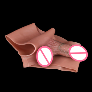 <strong>Strap</strong> <strong>on</strong> Dildo High Elastic Silicone Wearable Dildos Panties with 4.4'' Solid Penis <strong>Boxer</strong> Shorts Adult Sex Toy for Lesbians Gay - Product Image 4