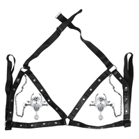Nouvelles pinces à tétons réglables en chaîne, pinces à tétons fétichistes, stimulateurs de tétons, bondage sensuel, bondage sexuel, ensemble de contraintes BDSM