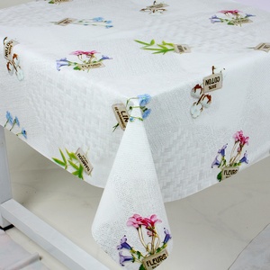 Factory Price Colorful Designs <strong>Party</strong> <strong>Table</strong> <strong>Cover</strong> Non Woven PVC Waterproof <strong>Table</strong> <strong>Cover</strong> for Dinning <strong>Table</strong> - Product Image 2