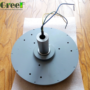 Generador de imanes permanentes de disco de 7.5 KW y 150 rpm sin histeresis y con baja elevación de temperatura - Product Image 2