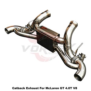 ระบบท่อไอเสียแบบวาล์ว Vortex SS304 สำหรับ McLaren GT 4.0T V8 Twin Turbo แบบติดตั้งได้โดยตรง ชุดระบบปรับแต่งสมรรถนะ - Product Image 3