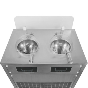 Shanyou Commercial Hard Ice Maker 20L/H for Shop <b>Machine</b> 2 Cylinders Gelato Gelato Ice <b>Machine</b> - Product Image 2