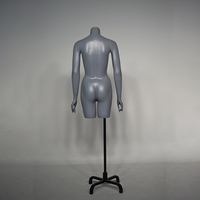 Halbe Größe Weiblicher Oberkörper Schaufensterpuppe Torso Form Halbe Größe Schneiderpuppe Europäische Original Stehende Pose Schaufenster-Display-Ständer