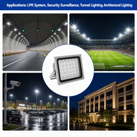 Projecteur LED 30W 50W 100W Extérieur Étanche IP65 en Aluminium Moulé 6000K Lumière d'appoint pour Jardin Stade Panneau Publicitaire Vente en Gros ODM