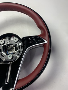 Volante Deportivo Mercedes de Fibra de Carbono y Cuero, 3/4 Radios, W204/W218/W207/W172/C63/W212/S-Class/E-Class/G-Class/C43 223Y - Product Image 5