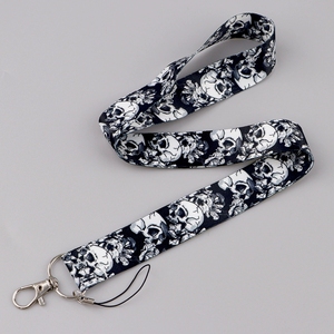 Nouveau Design chat crânes étui pour carte d'identité pour téléphone portable cintre lanière porte-clés - Product Image 6