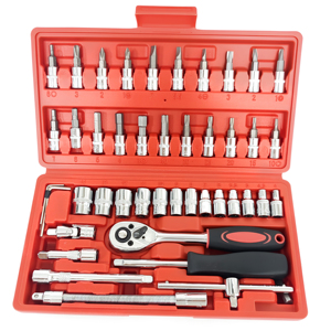 Xe cơ khí tự động sửa chữa herramientas Kit cờ lê công cụ thiết lập Hộp dụng cụ cầm tay Ổ cắm cờ lê thiết lập công cụ Kit ổ cắm Bộ-001 - Product Image 1